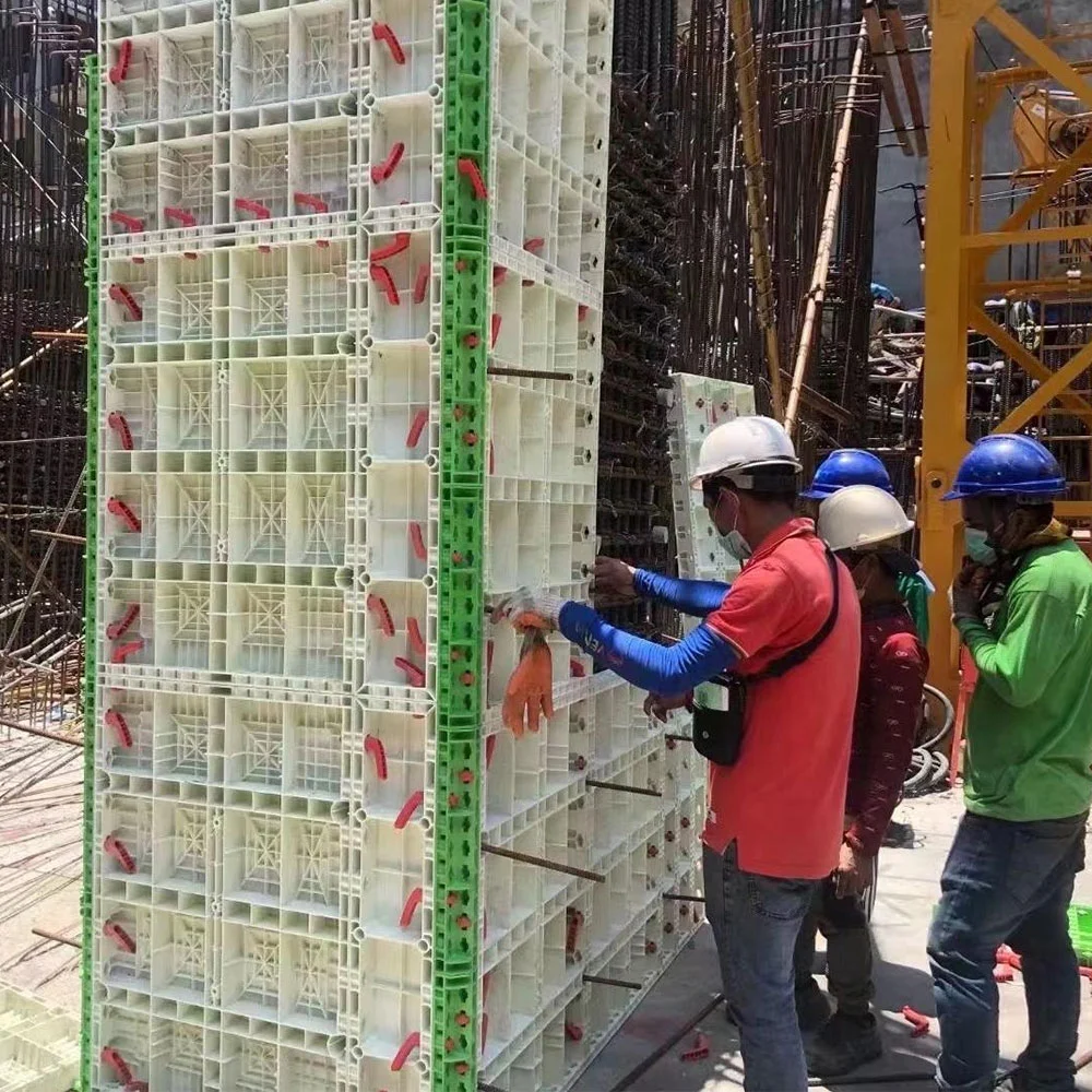 plastic formwork for concrete walls