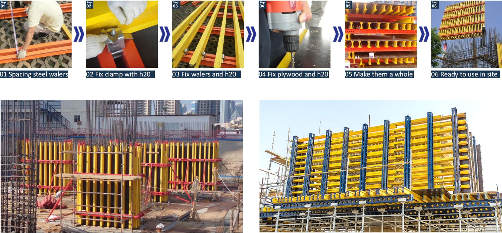 formwork for column and beam